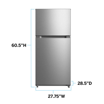 Avanti Frost Free Top Freezer Refrigerator - FF14D3S-4