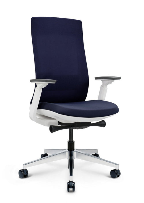 EuroTech Elevate Executive Task Chair White Frame  - EUR-ELV2-WHT