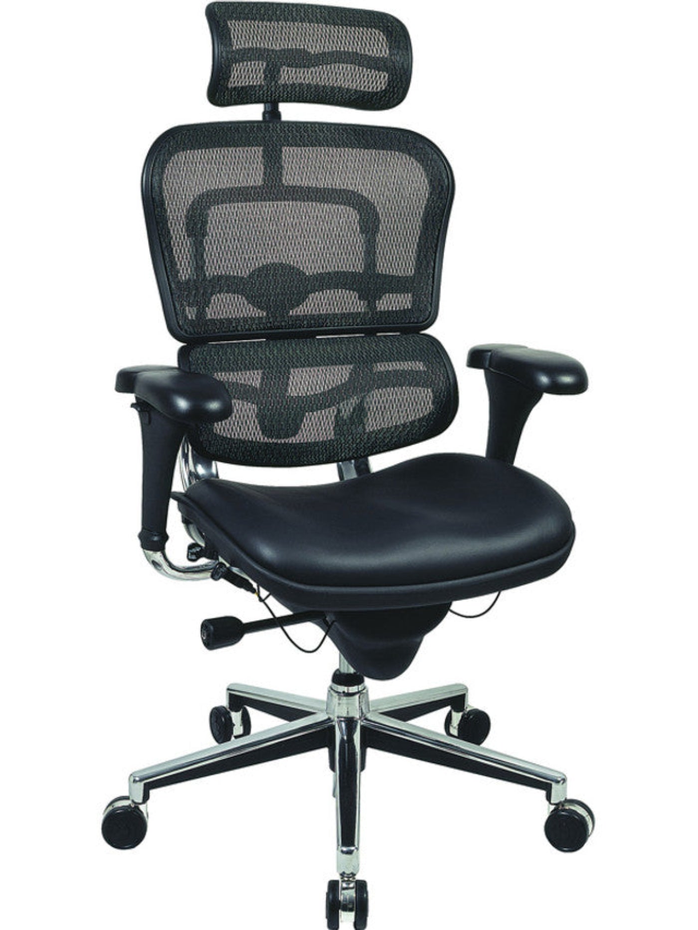 EuroTech Ergohuman Leather Mesh High Back Executive  - EUR-LEM4ERG