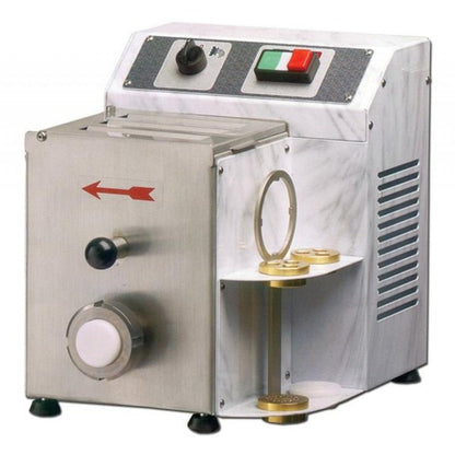 Omcan Countertop Marble White Pasta Machine 0.5 HP Countertop 3 lbs 110V - 13317