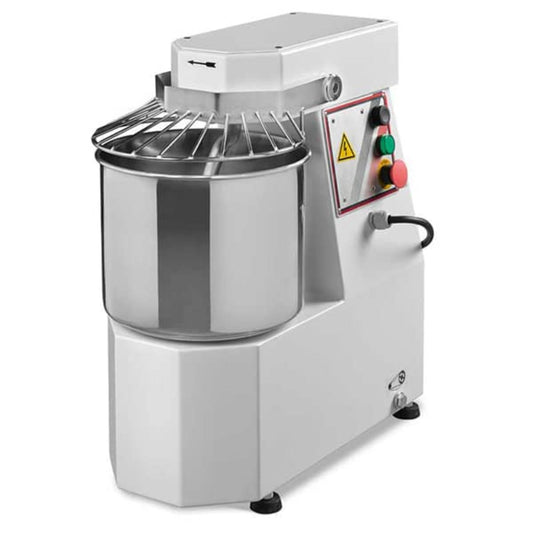 Omcan 22 lb. Heavy Duty Two Speed Spiral Dough Mixer - 208V, 3 Phase - 18637