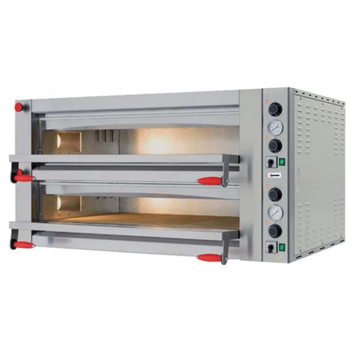 Omcan Pizza Oven Double Chamber Pyralis Series 13200W - 40638