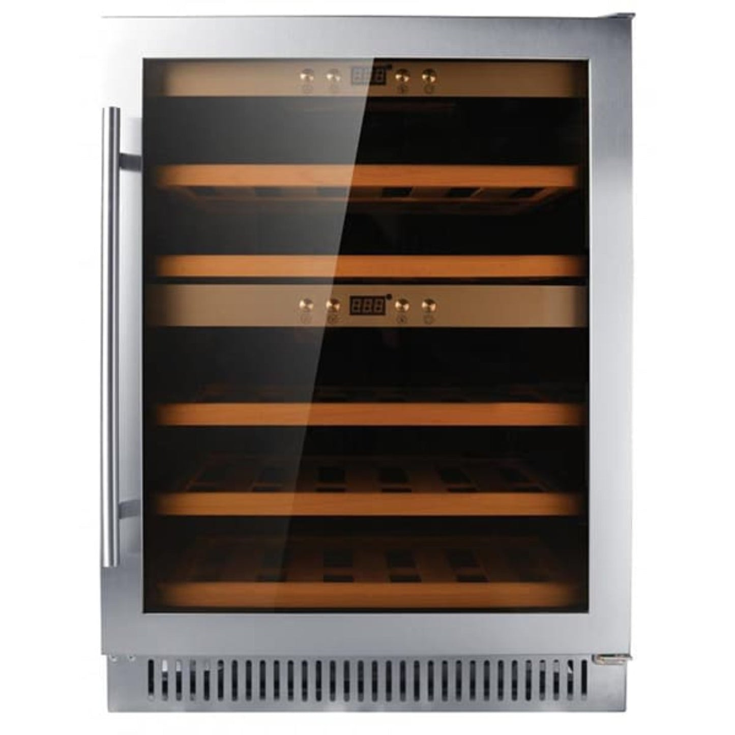Omcan Wine Cooler Dual Zone 23-inch 40 Bottle - Omcan-45260
