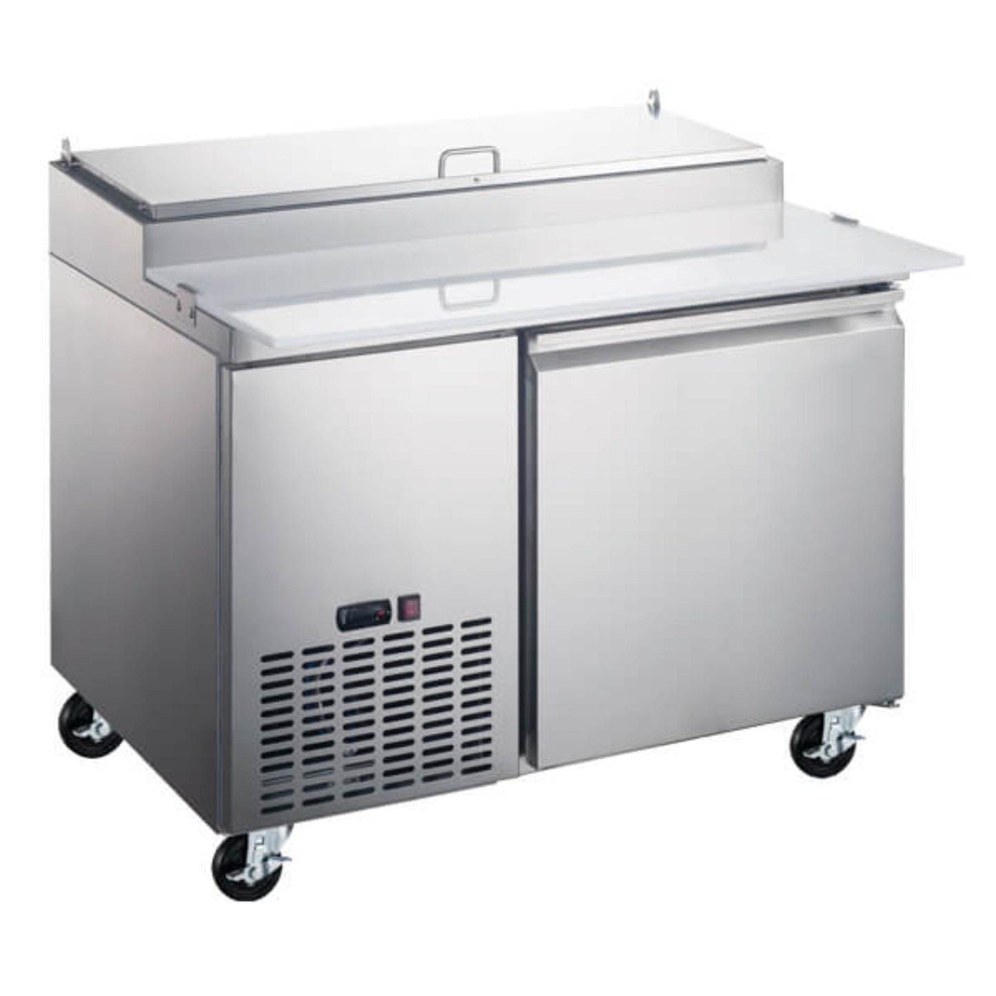Omcan 50" Refrigerated Pizza Prep Table 1 Door - Omcan-50042