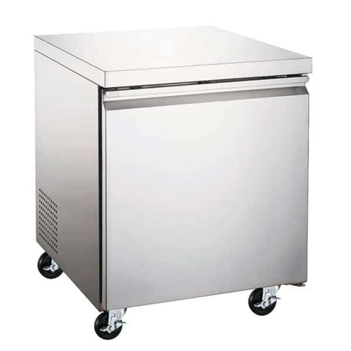 Omcan 27" Single Door Undercounter Refrigerator - 6.3 Cu Ft - Omcan-50054