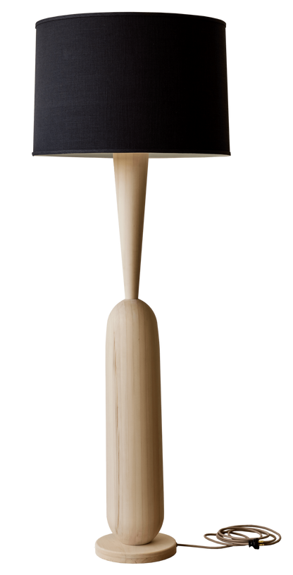 Lostine Onslow Floor Lamp - 7028OAF-BS