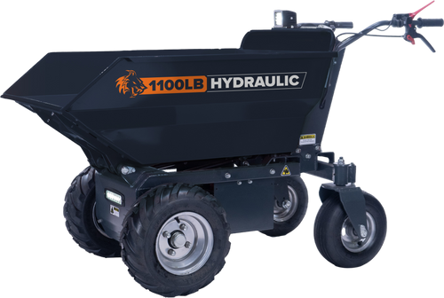 DK2 OPD812 Electric Dump Cart Self-Driving 8 cu. ft. 1100 lbs Capacity 12V New - OPD812