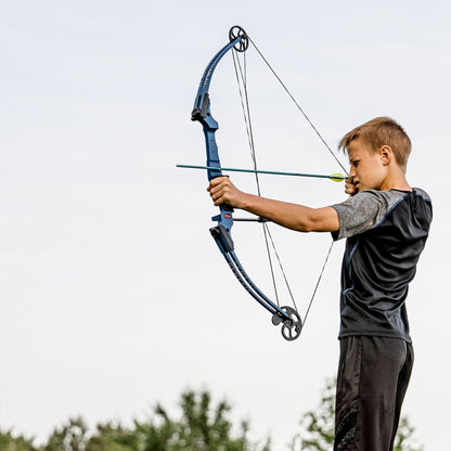 Genesis Archery Compound Bow Adjustable Sizing for Left Handed, Green (2 Pack) - 323630