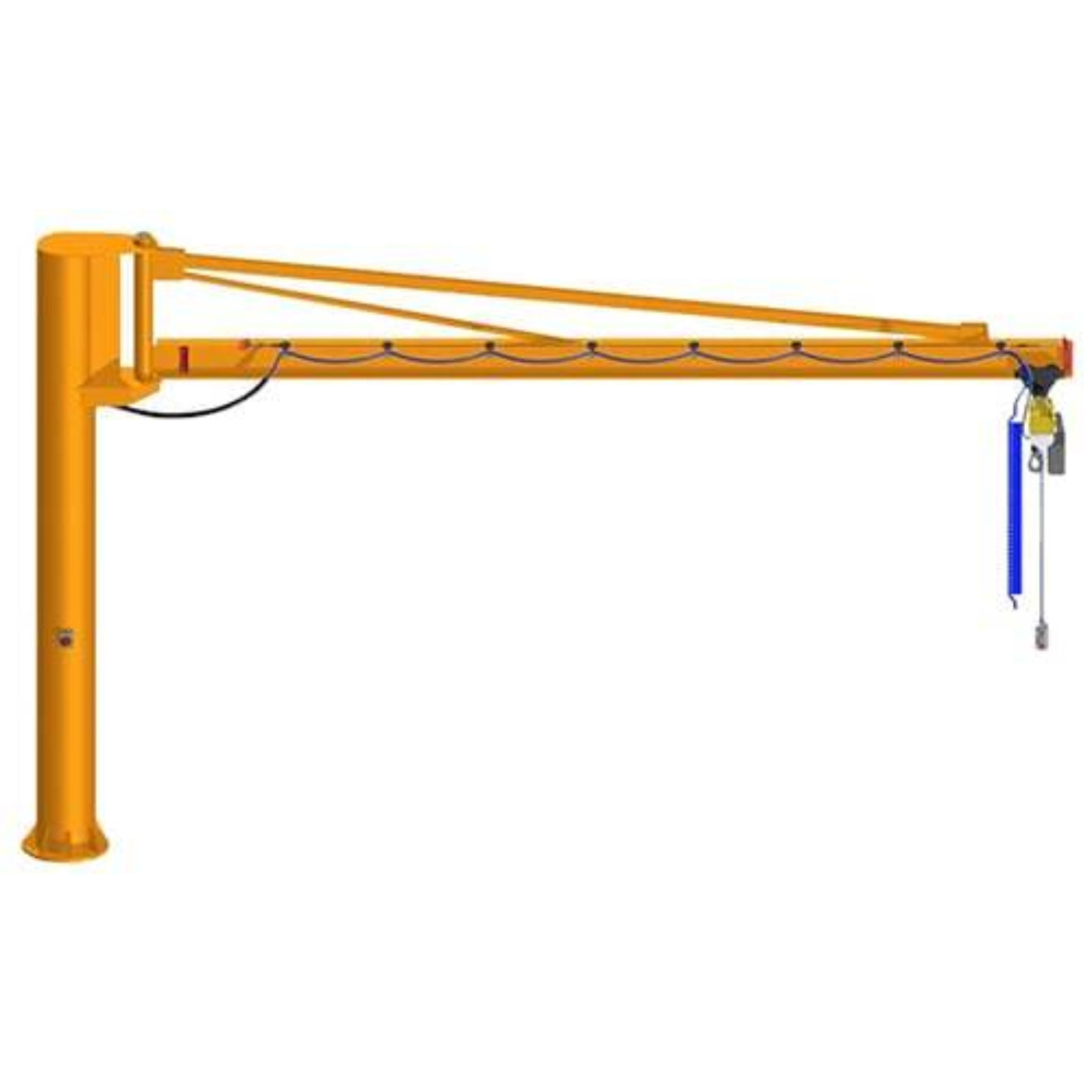 Aardwolf  Over Braced Jib Crane - Column Mounted - AJCOCM
