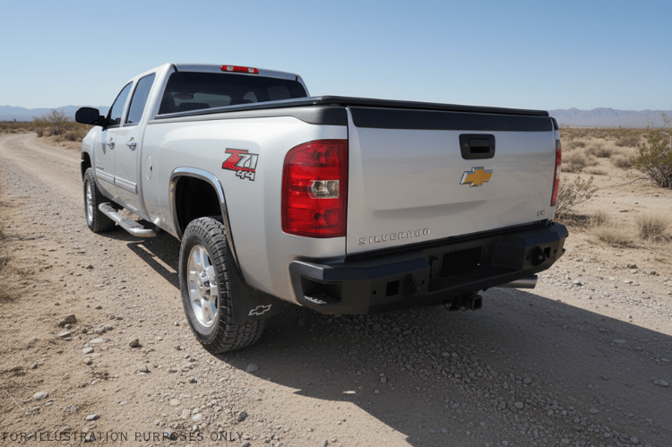 2014 Chevy Silverado 2500HD Overland Adventure Kit -  Hammerhead Armor + Warn Winch + Truxedo Rack + ARB Rooftop Tent