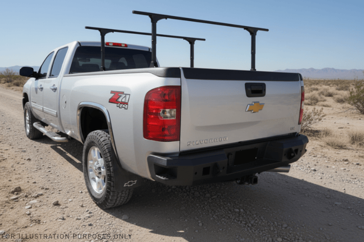 2014 Chevy Silverado 2500HD Overland Adventure Kit -  Hammerhead Armor + Warn Winch + Truxedo Rack + ARB Rooftop Tent