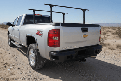 2014 Chevy Silverado 2500HD Overland Adventure Kit -  Hammerhead Armor + Warn Winch + Truxedo Rack + ARB Rooftop Tent