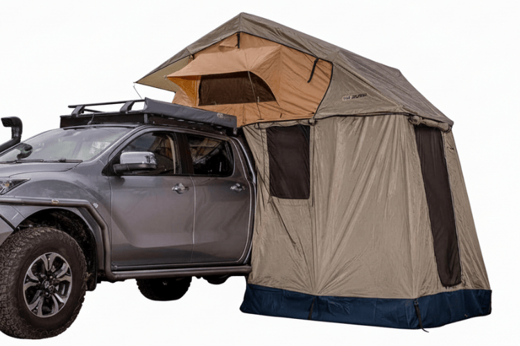2014 Chevy Silverado 2500HD Overland Adventure Kit -  Hammerhead Armor + Warn Winch + Truxedo Rack + ARB Rooftop Tent