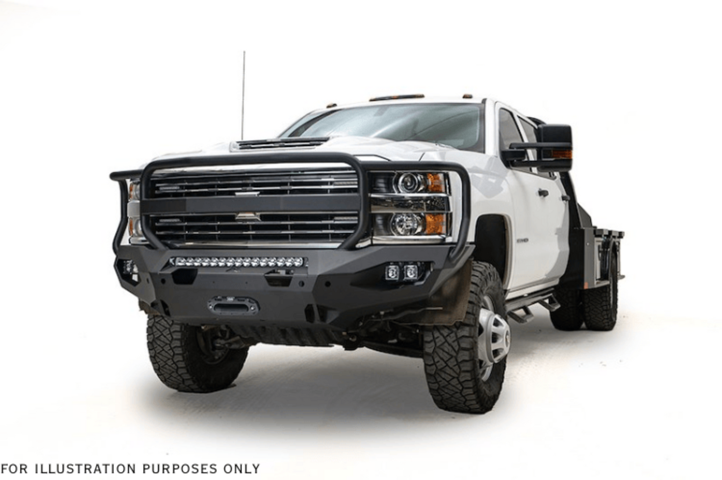 2019 Chevy Silverado 2500HD Overland Adventure Kit -  Fab Fours + Warn Winch + Truxedo Rack + ARB Rooftop Tent