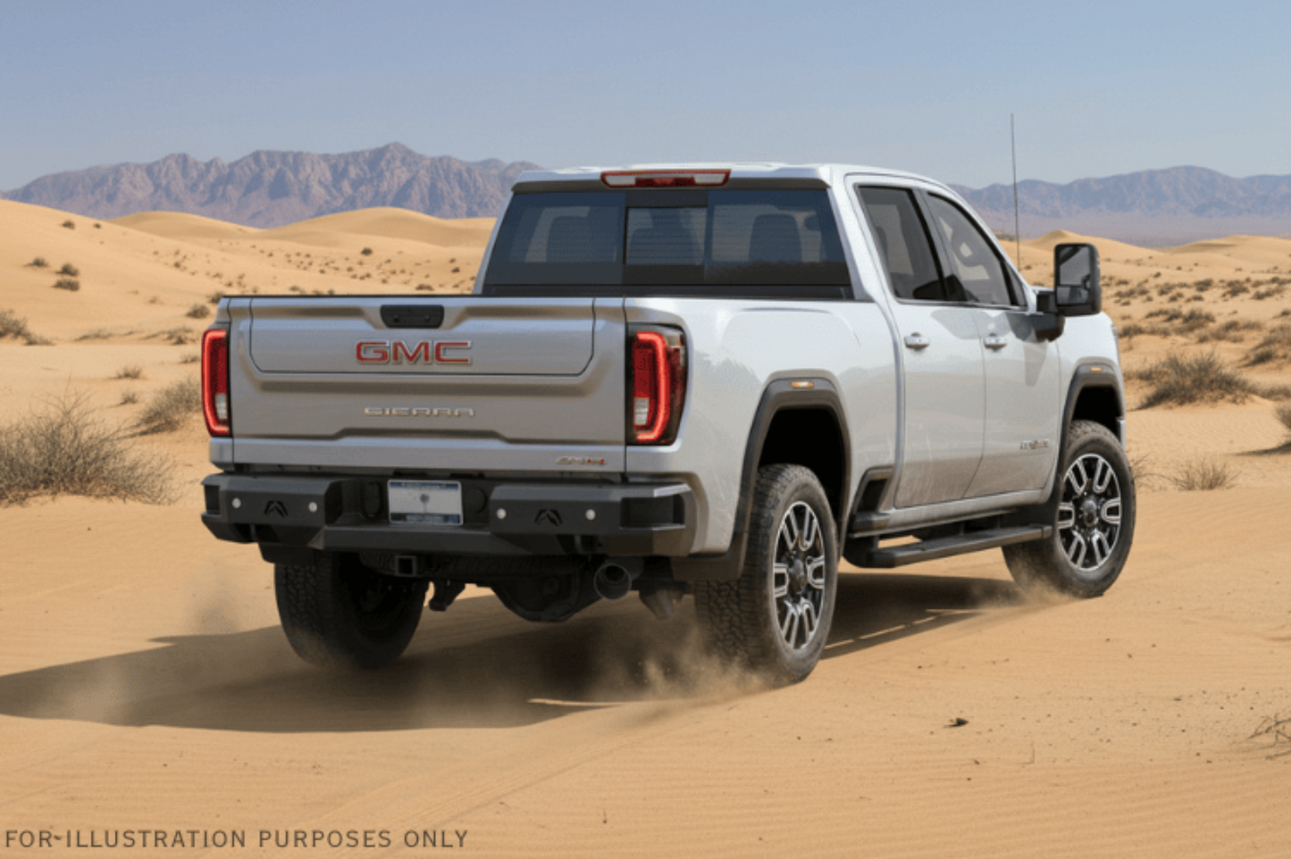 2023 GMC Sierra 2500HD Overland Adventure Kit - Fab Fours + Warn Winch + Truxedo Rack + ARB Rooftop Tent