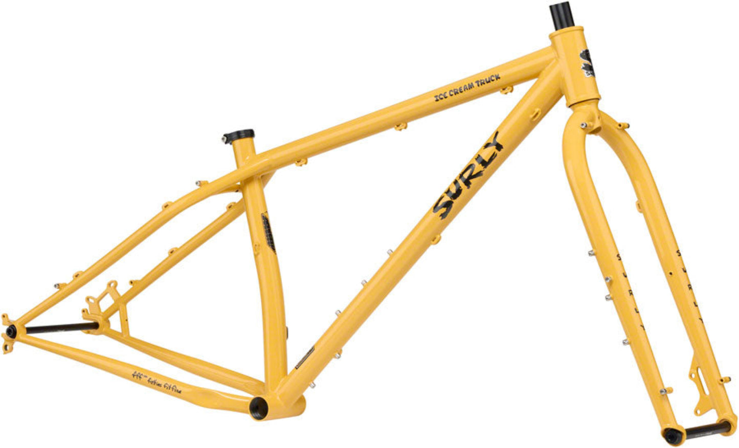 NEW Surly Ice Cream Truck Fat Bike Frameset - 26", Steel, Warm Cheese - 210000059667