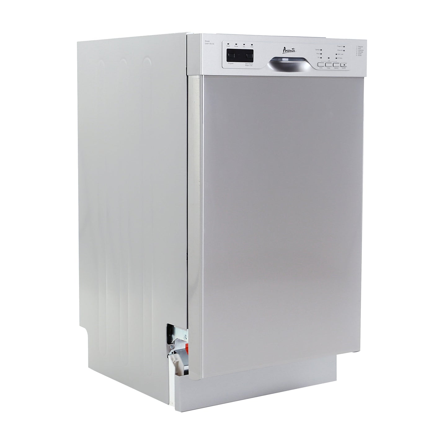 Avanti 18" Built In Dishwasher - DWF18V0W