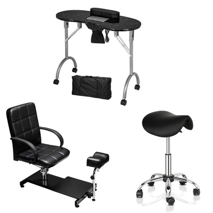 Omysalon 1 Operator Basic Nail Salon Package Black - G59000138