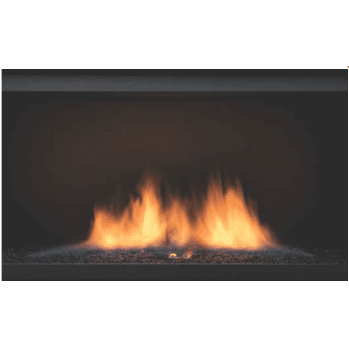 Sierra Flame  See-through Direct Vent Linear Fireplace - PALISADE-36-DELUXE-LP