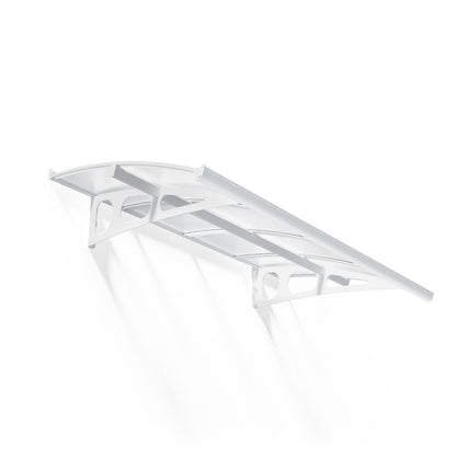 Palram - Canopia | Bordeaux Awning - White/Diffused Clear - 5 ft Wide - HG9561