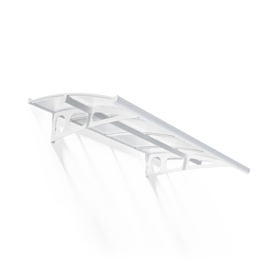 Palram - Canopia | Bordeaux Awning - White/Diffused Clear - 5 ft Wide - HG9561