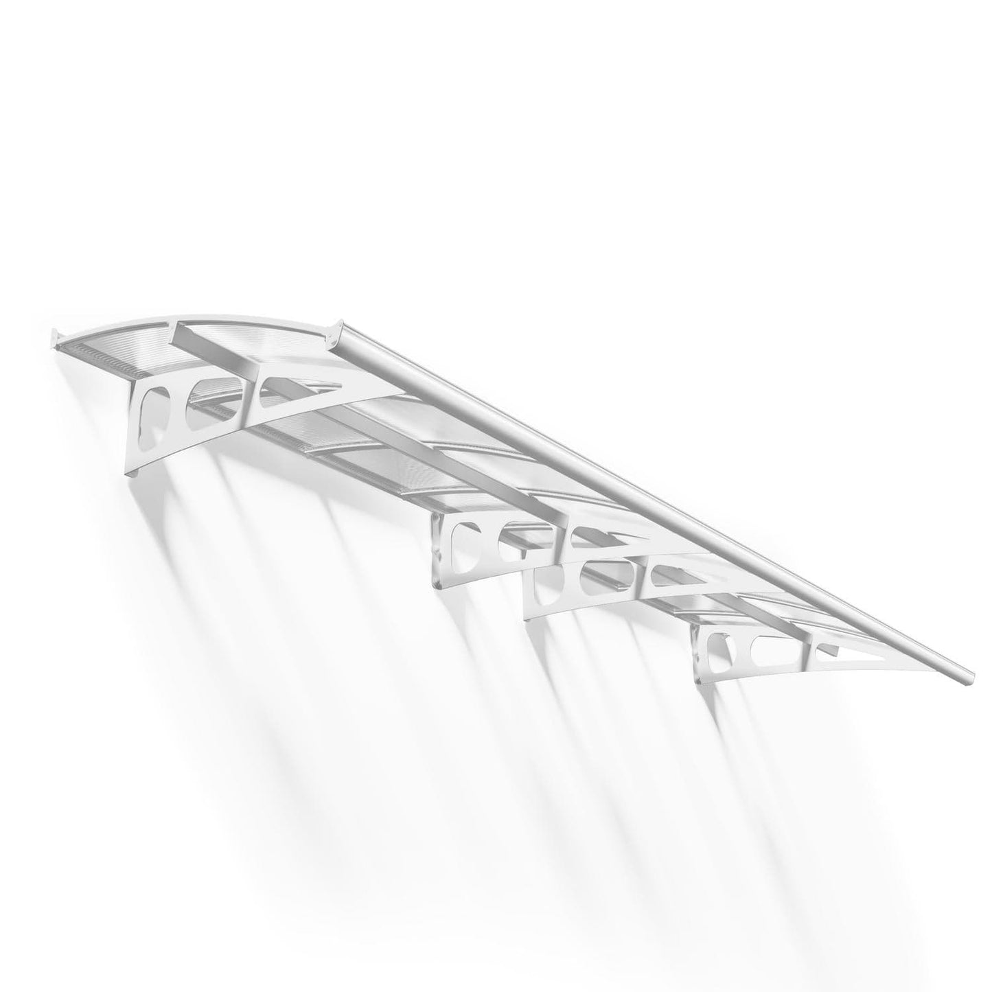 Palram - Canopia | Bordeaux Awning - White/Diffused Clear - 5 ft Wide - HG9561