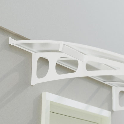 Palram - Canopia | Bordeaux Awning - White/Diffused Clear - 5 ft Wide - HG9561