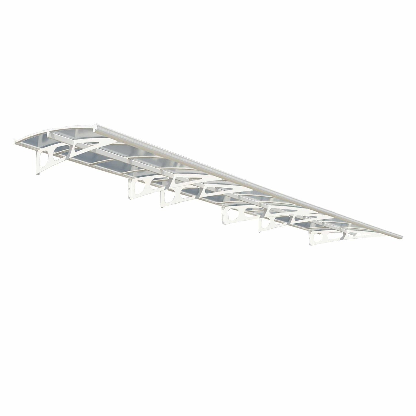 Palram - Canopia | Bordeaux Awning - White/Diffused Clear - 5 ft Wide - HG9561