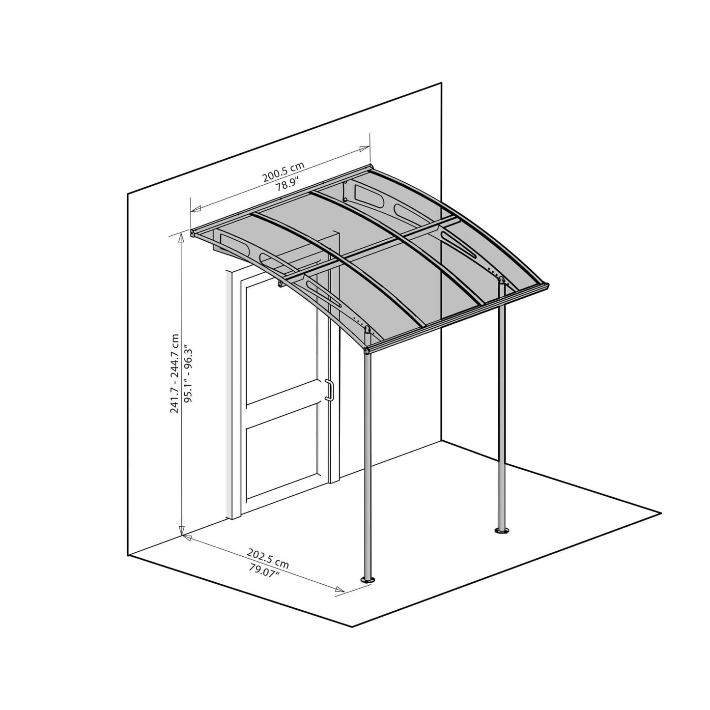 Palram - Canopia | Vega 2000 Awning - HG9565