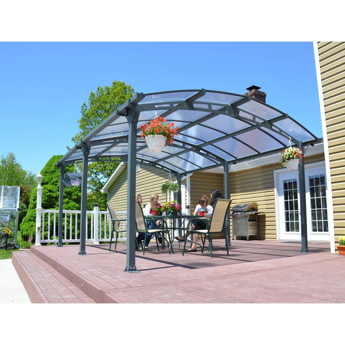 Palram - Canopia | Arcadia 5000 Carport 12x16 ft - HG9100