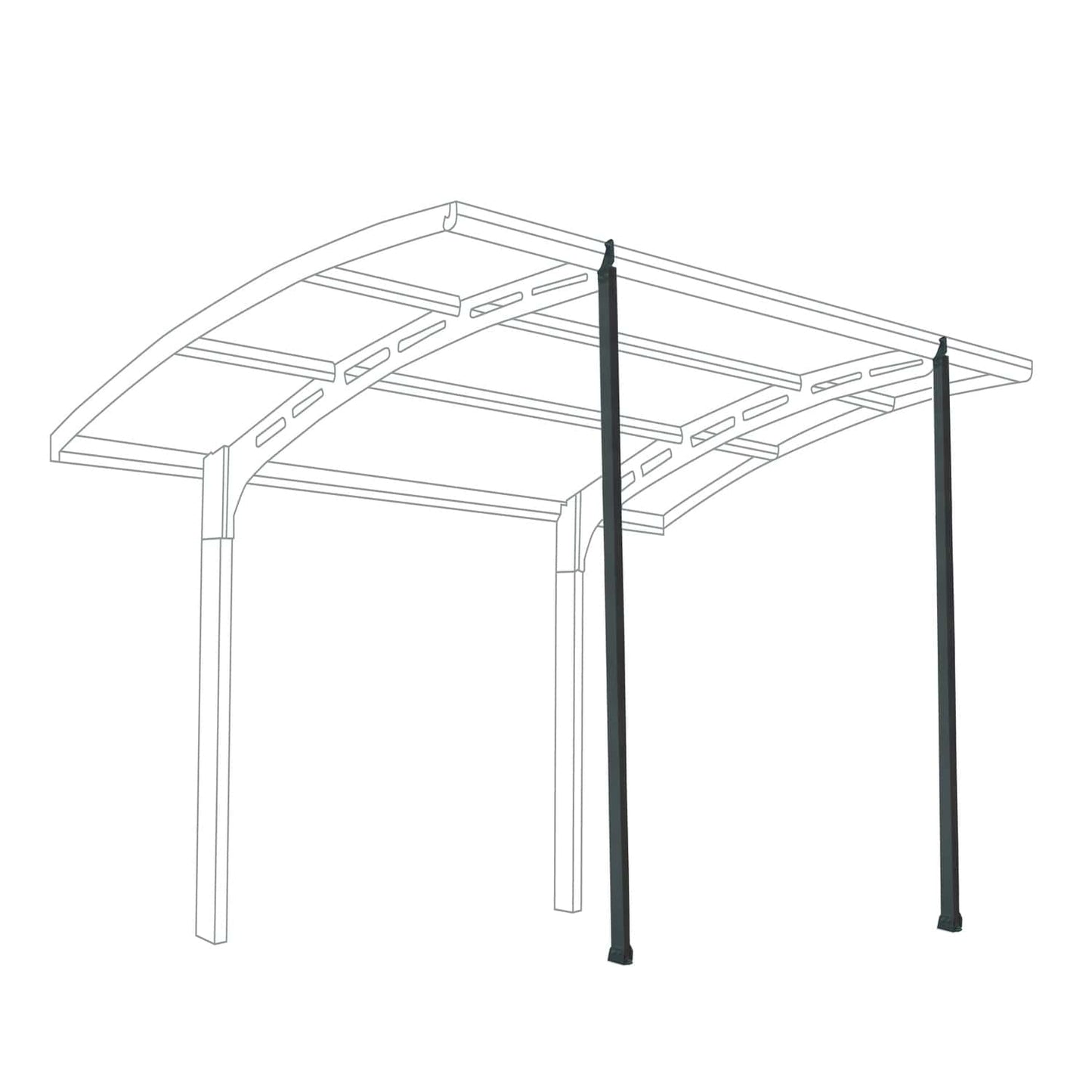 Palram - Canopia | Arizona Carport Winter Support Kit - HG9107