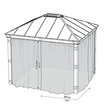 Palram - Canopia | Dallas 4300 12x14 ft Netting Set - HG2008