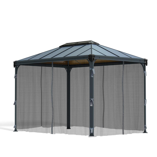 Palram - Canopia | Palermo 4300 Gazebo Netting set - 4 Piece - HG1064