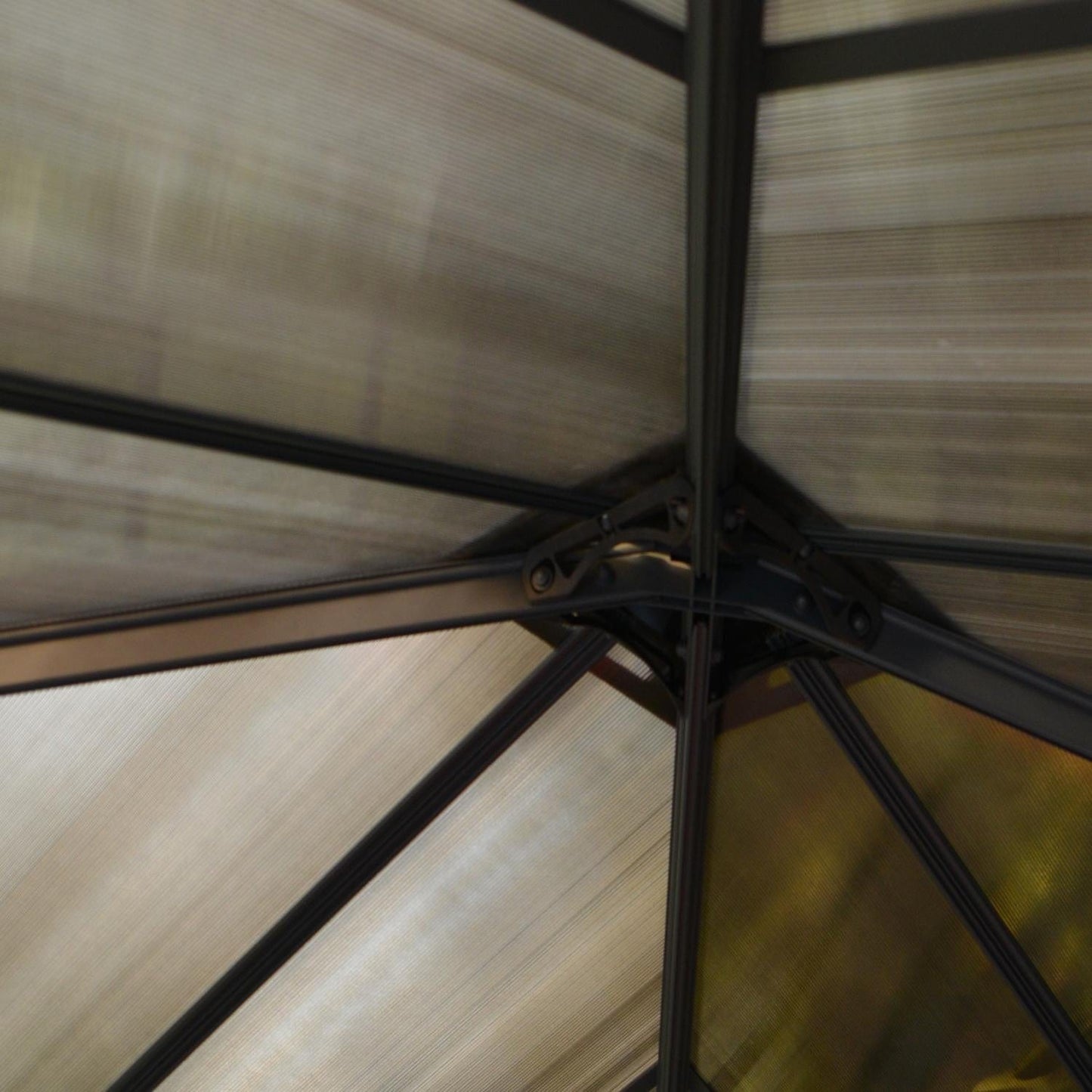 Palram - Canopia | Ledro Enclosed Gazebo - Gray - HG9190