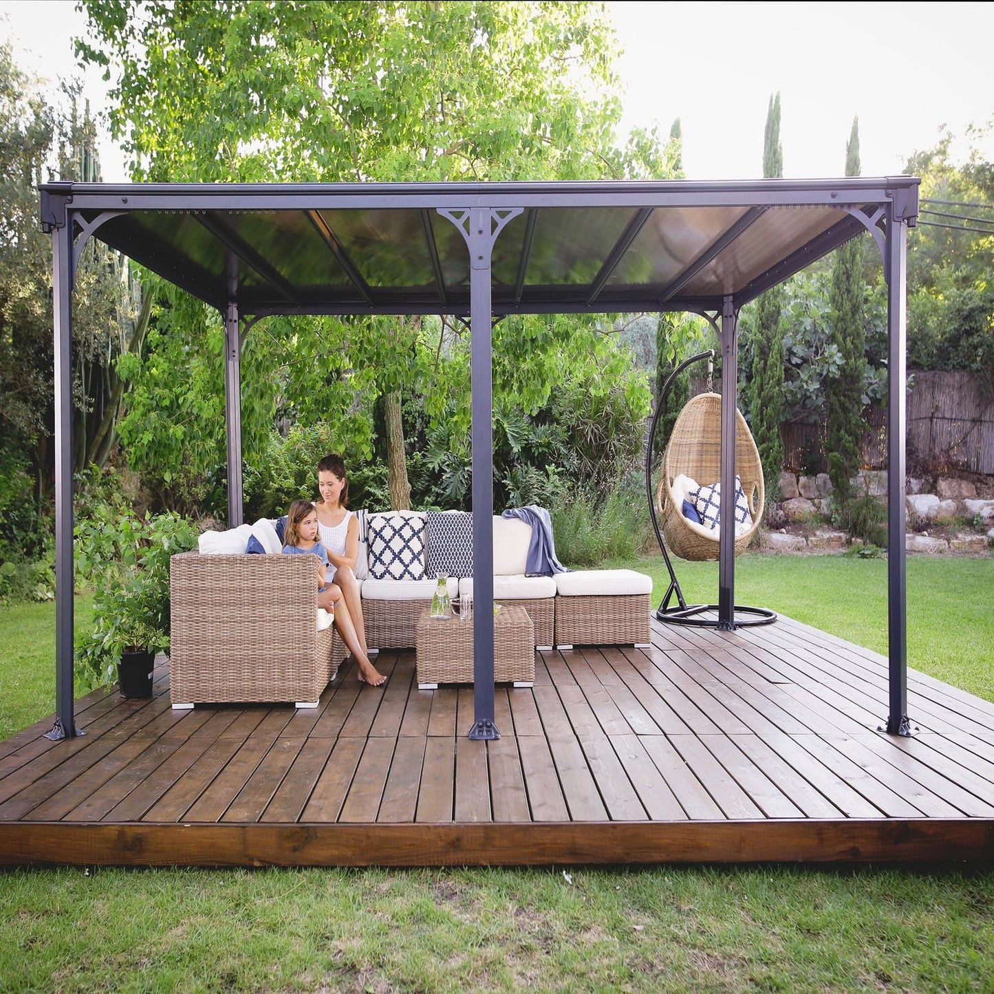 Palram - Canopia | Milano 4300 10x14 ft Gazebo - HG9173