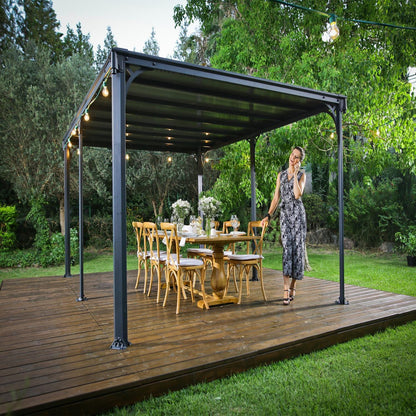 Palram - Canopia | Milano 4300 10x14 ft Gazebo - HG9173