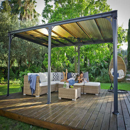 Palram - Canopia | Milano 4300 10x14 ft Gazebo - HG9173