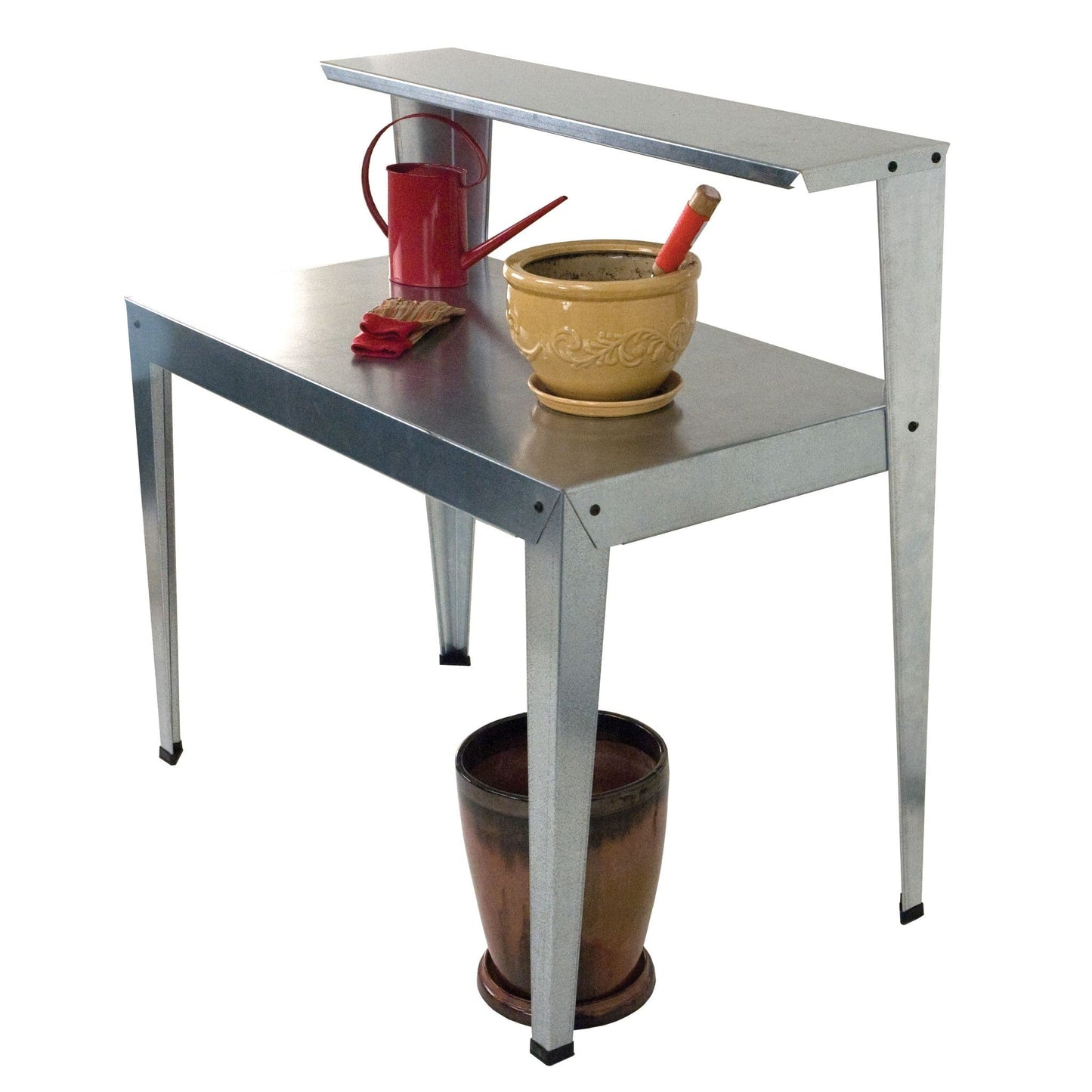 Palram  Poly-Tex | Galvanized Steel Garden Potting Table - HG2000