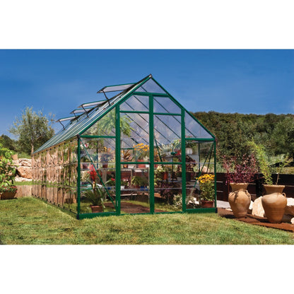 Palram - Canopia | Balance Greenhouse Kit With Clear 0.8mm Polycarbonate Glazing - HG6108G