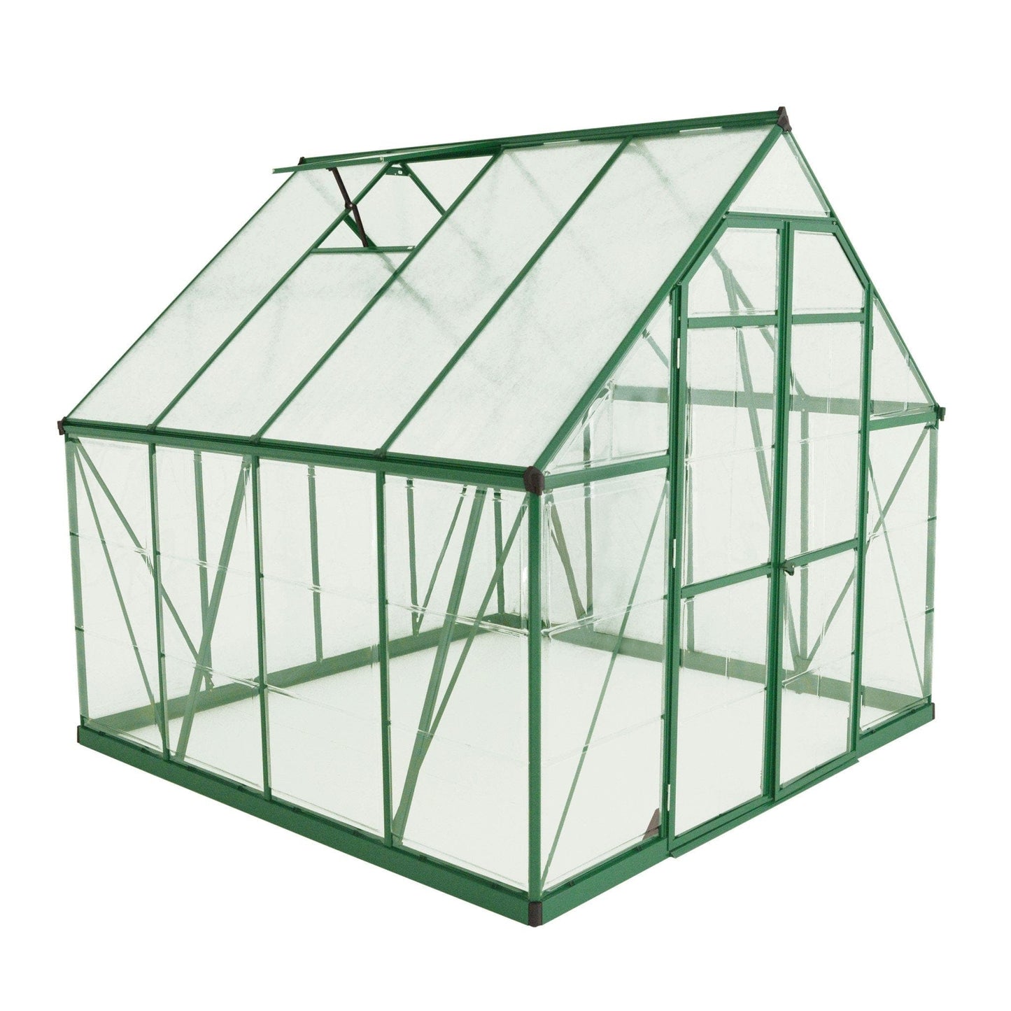 Palram - Canopia | Balance Greenhouse Kit With Clear 0.8mm Polycarbonate Glazing - HG6108G