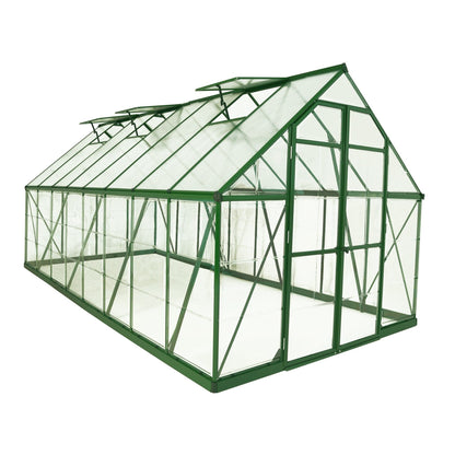 Palram - Canopia | Balance Greenhouse Kit With Clear 0.8mm Polycarbonate Glazing - HG6108G