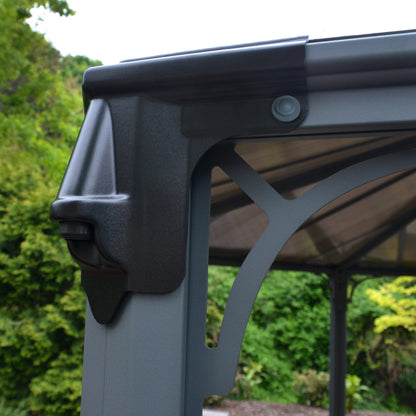 Palram - Canopia | Monaco Hexagon Garden Gazebo 13'X15' - HG9160
