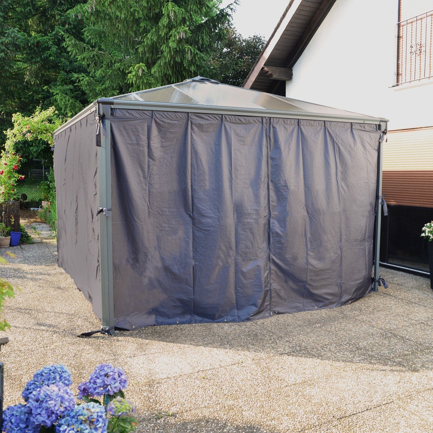 Palram - Canopia | Palermo 4300 Gazebo Curtain set - 4 piece - HG1062