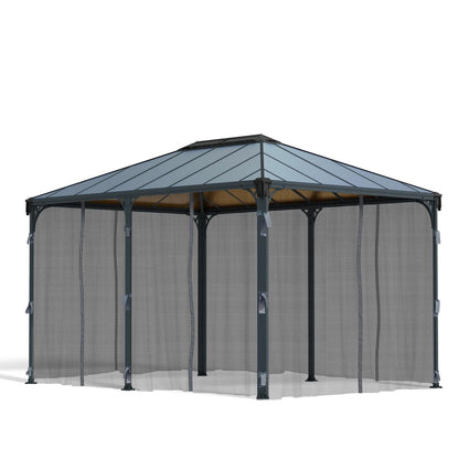 Palram - Canopia | Patio Cover Blinds 10x10 ft - White - HG1071