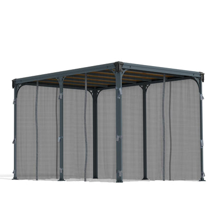 Palram - Canopia | Patio Cover Blinds 10x10 ft - White - HG1071