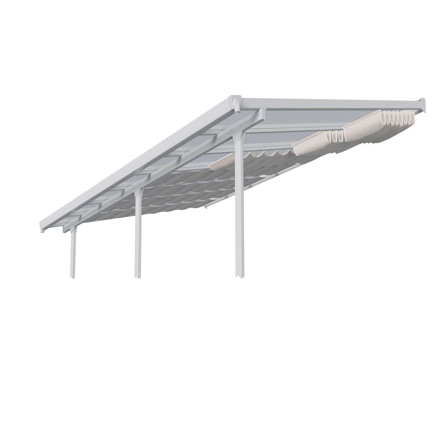 Palram - Canopia | Patio Cover Blinds 10x18 ft - White - HG1073