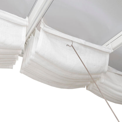 Palram - Canopia | Patio Cover Blinds 10x18 ft - White - HG1073
