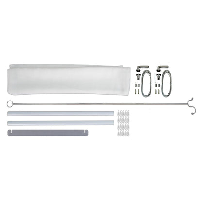 Palram - Canopia | Patio Cover Blinds 10x18 ft - White - HG1073