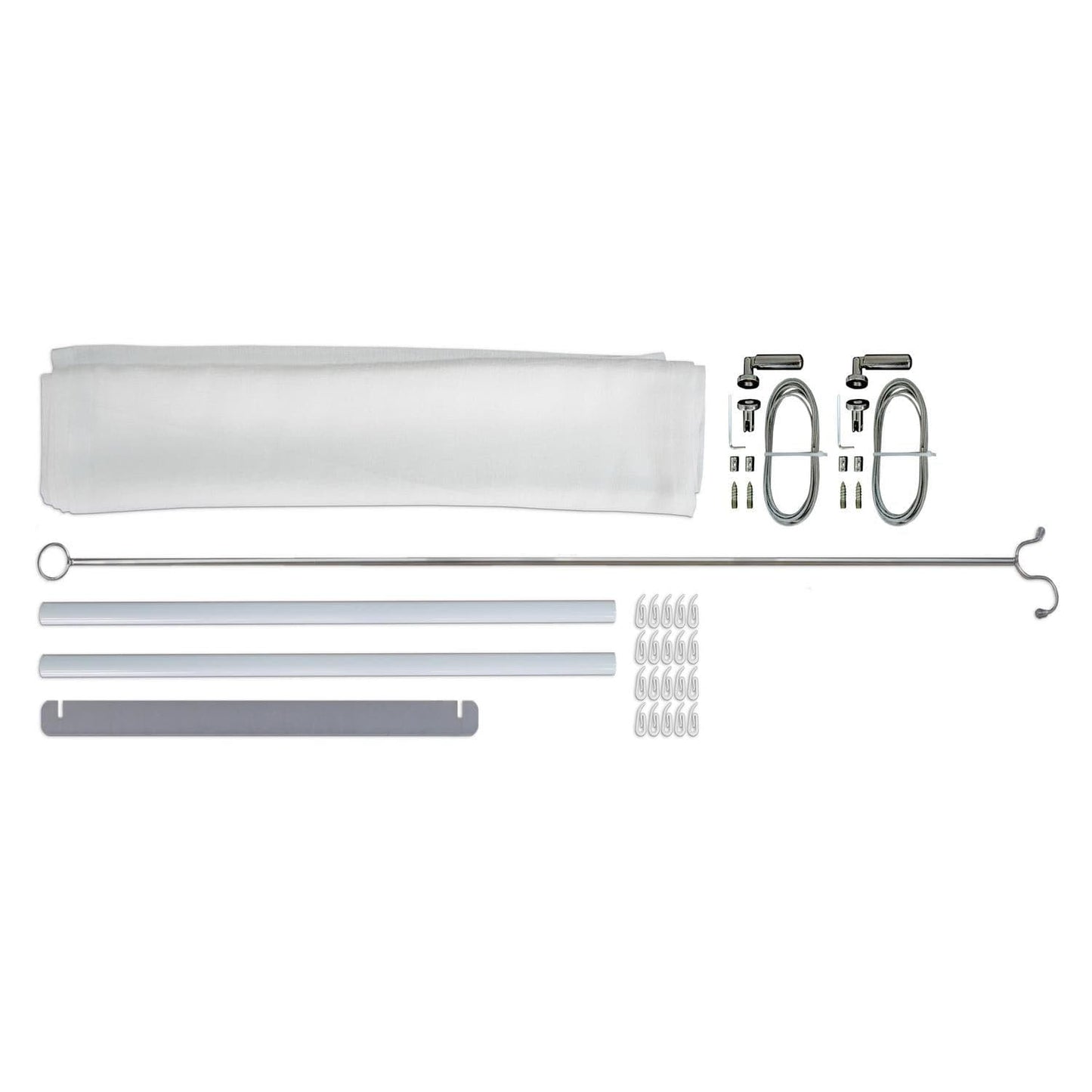 Palram - Canopia | Patio Cover Blinds 10x28 ft - White - HG1076
