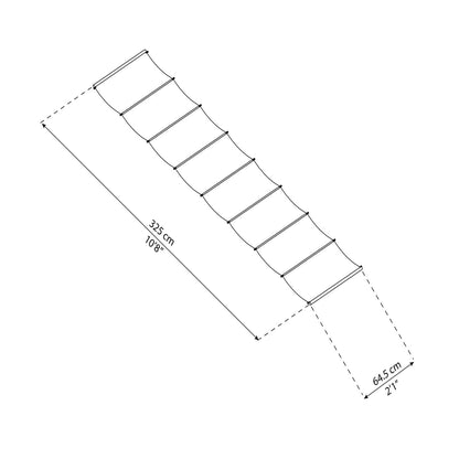 Palram - Canopia | 11x26 ft Stockholm Patio Cover Roof Blinds - HG1096